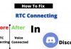 Discord RTC Connecting