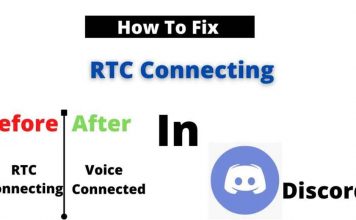 Discord RTC Connecting