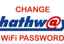 Hathway WIFI Password