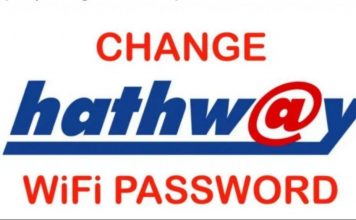Hathway WIFI Password