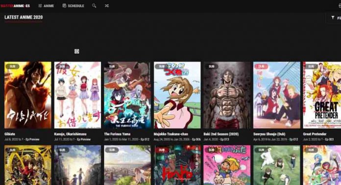 Masteranime Movie sites